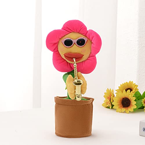 Amazon.co.jp: 魅惑的な花のひまわりの電池式のおもちゃをねじる
